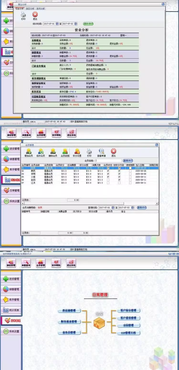 Sistem Manajemen Penjualan Pharmaceutical POS Cashier GSP Certification Pharmacy/Pharmacy/Drug Inventory Software(图5)