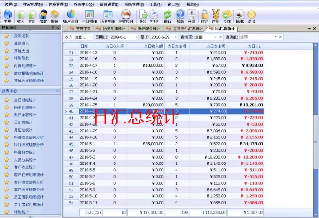 Perangkat lunak akuntansi keuangan V4.32 Daftar dan biaya Akun yang dapat diterima dan yang dapat dibayar Pinjaman Pembayaran Manajemen Kasir Manajemen Penulisan Buku(图3)